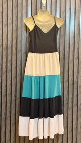 Chest 18  Lenght 46  Fabric Silk Women’s Premium Flowing Maxi Dress
