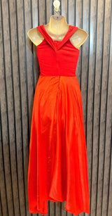 Chest 17  Lenght 51  Fabric Silk Women’s Branded Evening Maxi Dress
