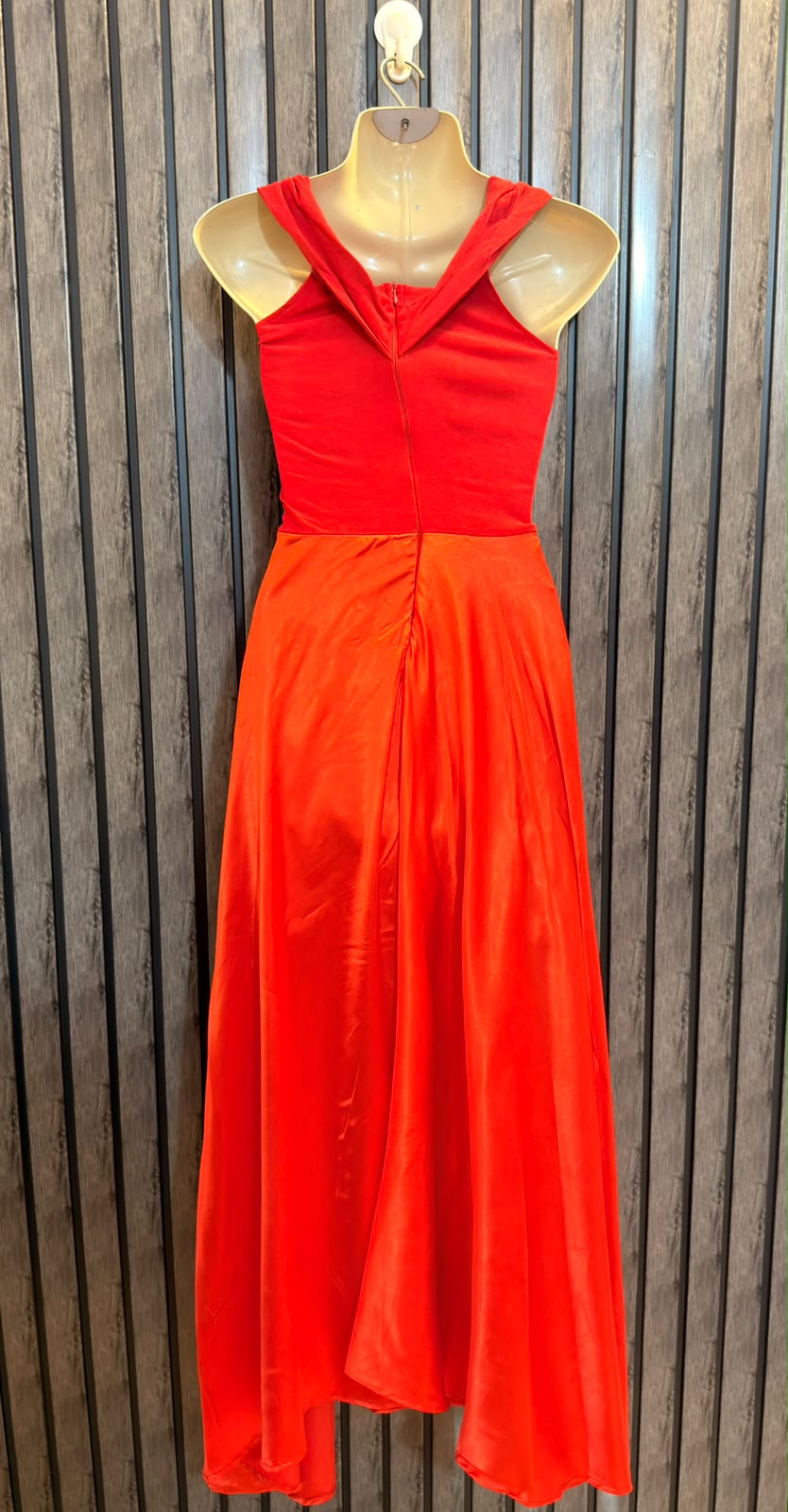Chest 17  Lenght 51  Fabric Silk Women’s Branded Evening Maxi Dress