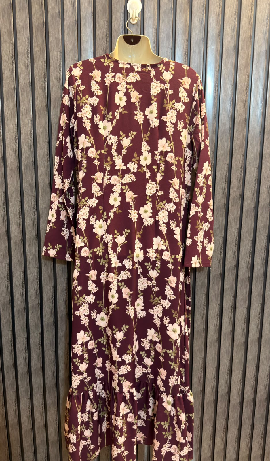 Chest 21  Lenght 53   Fabric rayon Women’s Classic Branded Maxi Dress