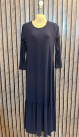 Chest 21  Lenght 54  Fabric Silk Jersey Western Women’s Casual Long Maxi Dress