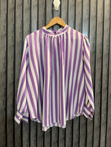 Chest 23  Lenght 26  Fabric silk Women’s Everyday Western Full Sleeve Top