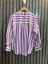 Chest 23  Lenght 26  Fabric silk Women’s Everyday Western Full Sleeve Top
