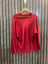 Chest 24  Lenght 27  Fabric Silk Premium Women’s Western Branded Top