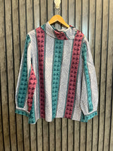 Chest 23  Lenght 27  Fabric Silk Western Branded Top for Ladies