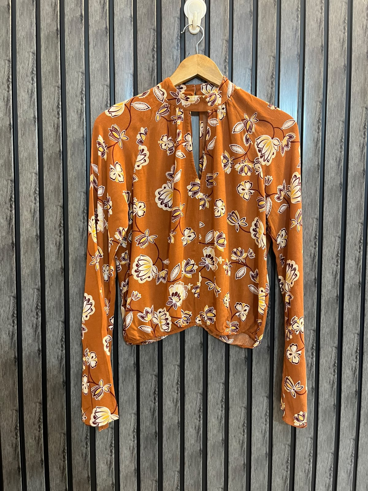 Chest 18  Lenght 21  Fabric Rayon Branded Ladies Full Sleeve Western Top