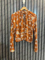 Chest 18  Lenght 21  Fabric Rayon Branded Ladies Full Sleeve Western Top