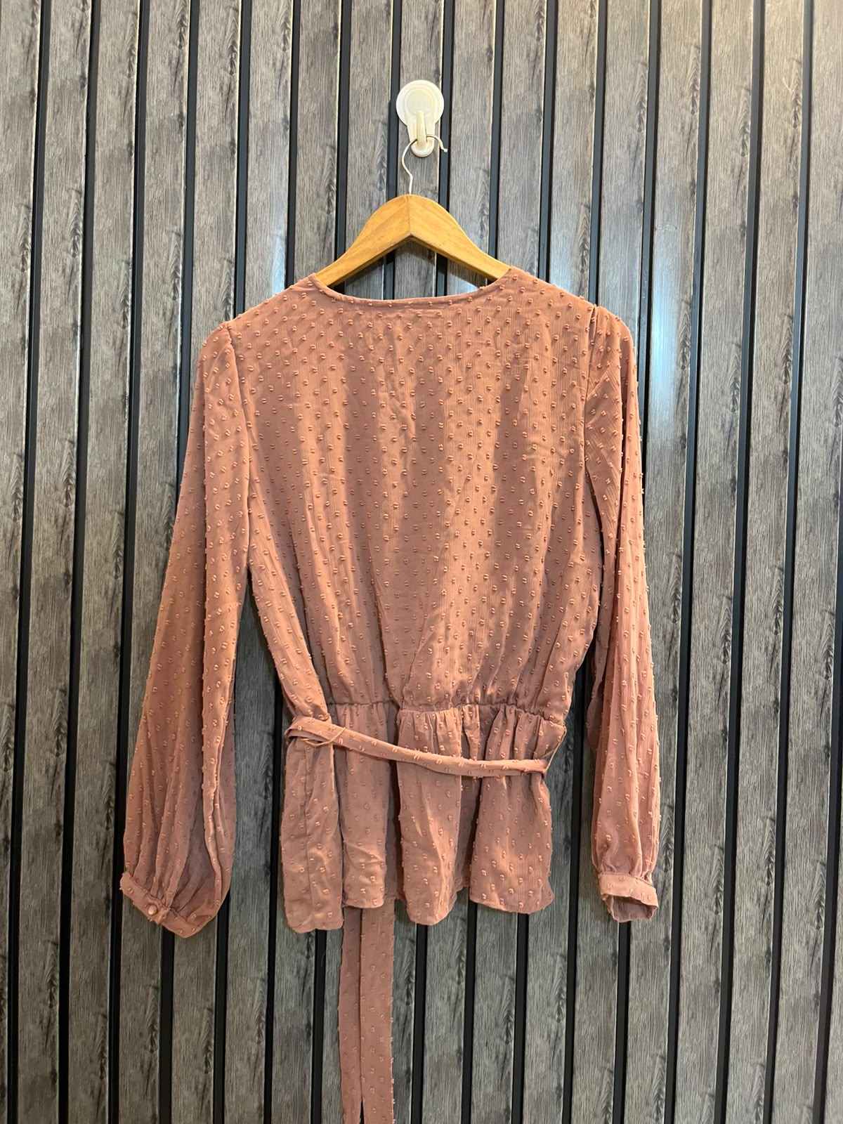 Chest 18  Lenght 24  Fabric chiffon Branded Western Top for Women
