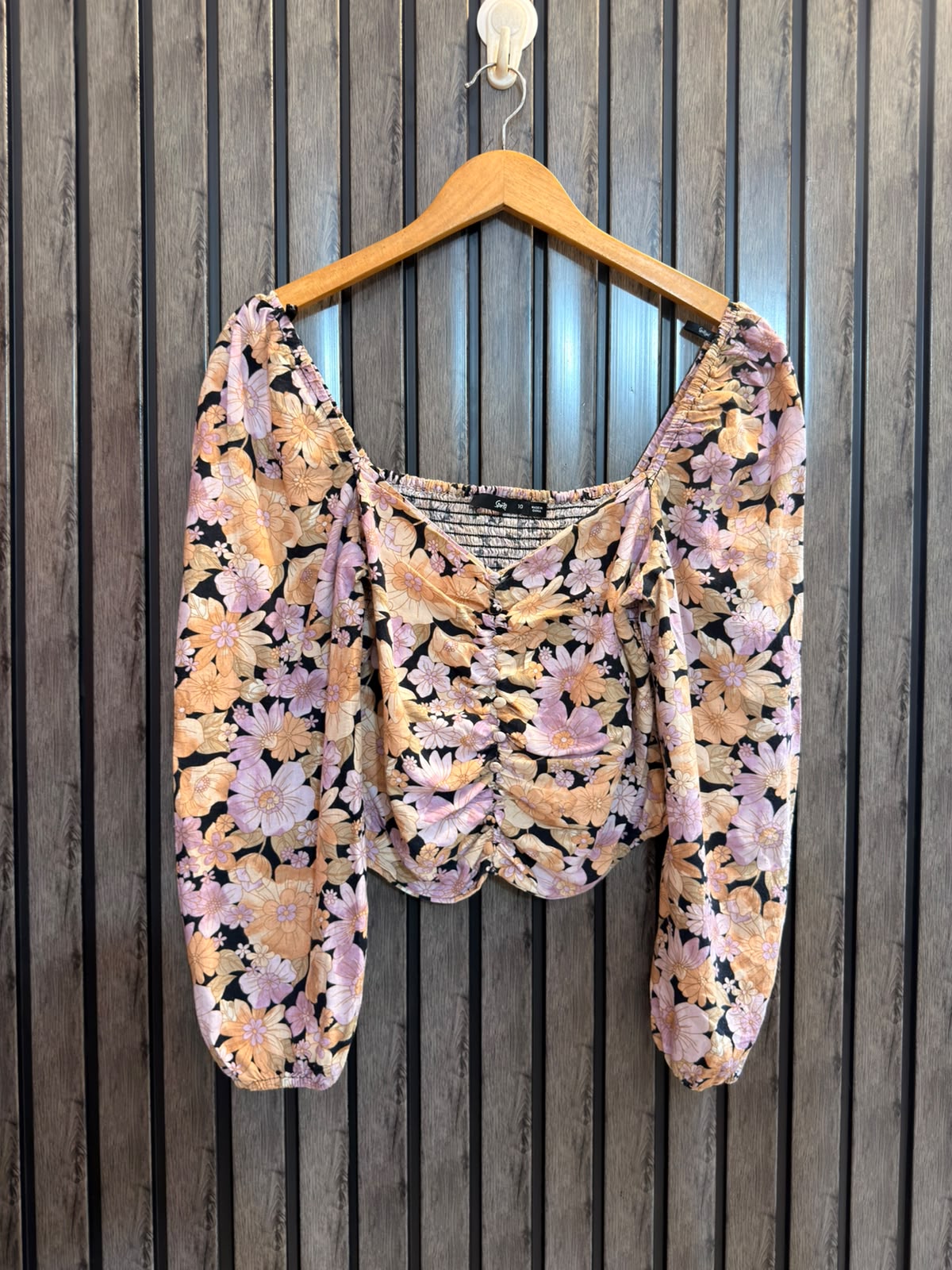 Chest Medium  Length 8  Fabric Rayon Women’s New Season Crop Top