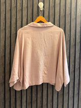 Chest 26 Baggy Style Length 22  Fabric Linen Women’s Modern Top