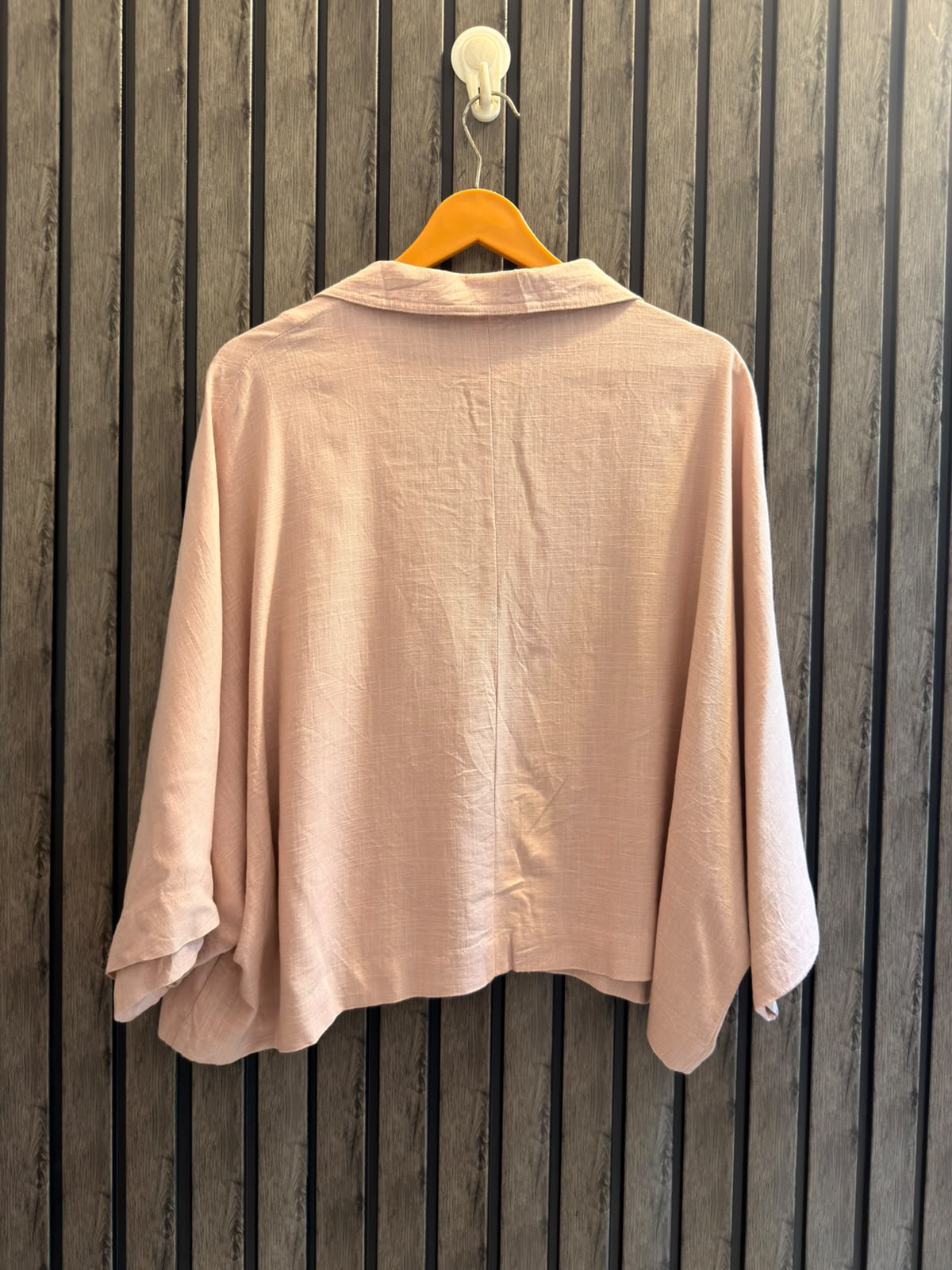 Chest 26 Baggy Style Length 22  Fabric Linen Women’s Modern Top