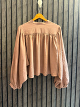 Chest 30 Baggy Style Length 19  Fabric Cotton Silk Women’s Trendy Top