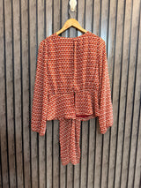 Chest 20  Length 22  Fabric Chiffon Women’s Collection Crop Top