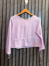 Chest 17  Lenght 18  Fabric rayon Women’s Modern Crop Top