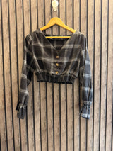 Chest 18  Length 14  Fabric Linen Women’s Premium Top
