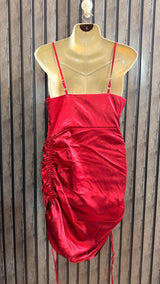 Chest 17  Lenght 33  Fabric Silk Women’s Chic Branded Evening Mini Dress