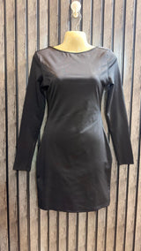 Chest 19  Fabric Silk Jersey Women’s Classy Western Evening Mini Dress