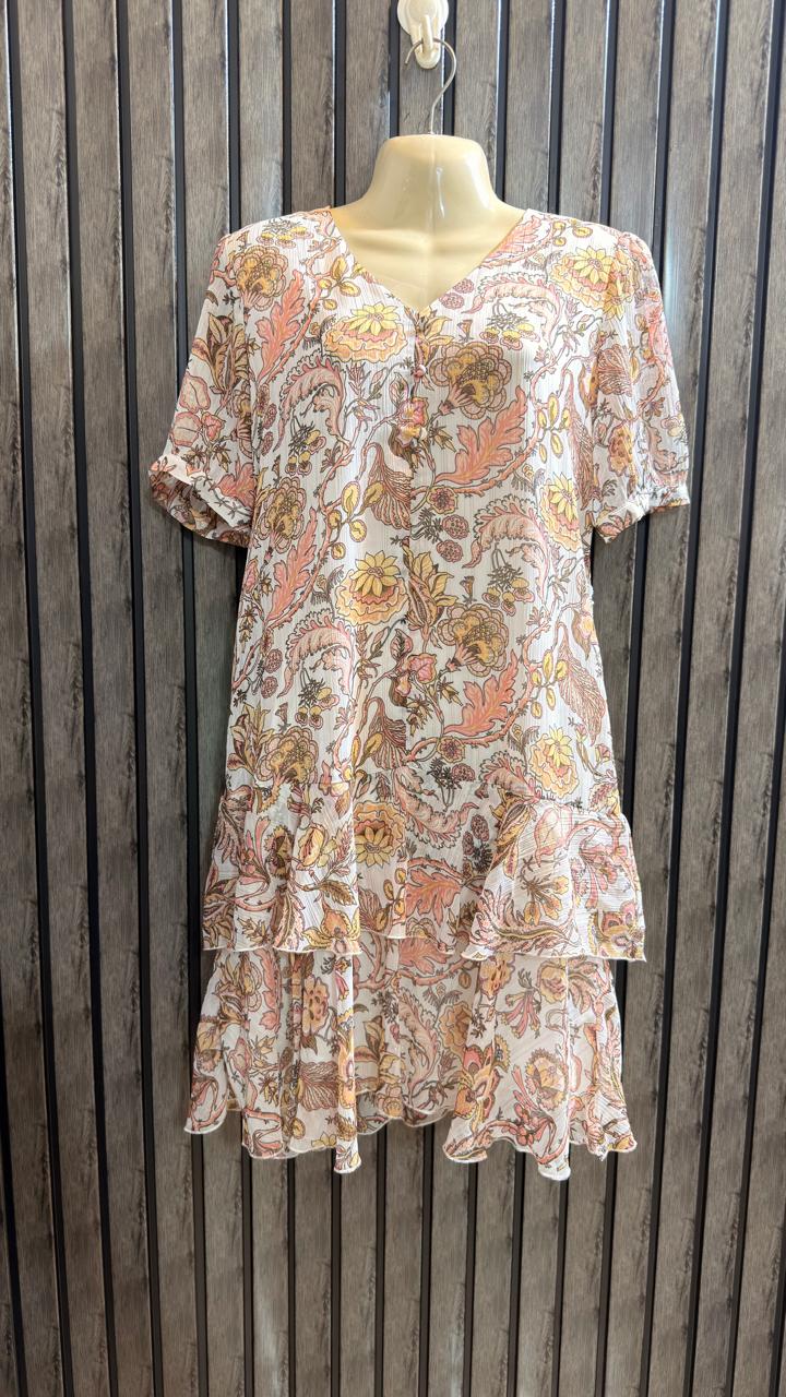 Chest 19  Lenght 35  Fabric Chiffon Branded Women’s Glam Mini Party Dress