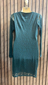 Chest 19  Lenght 33  Fabric Net Branded Women’s Stylish Mini Party Dress
