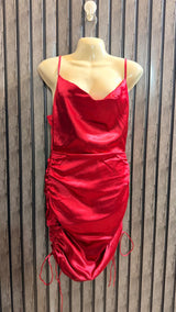 Chest 17  Lenght 33  Fabric Silk Women’s Chic Branded Evening Mini Dress