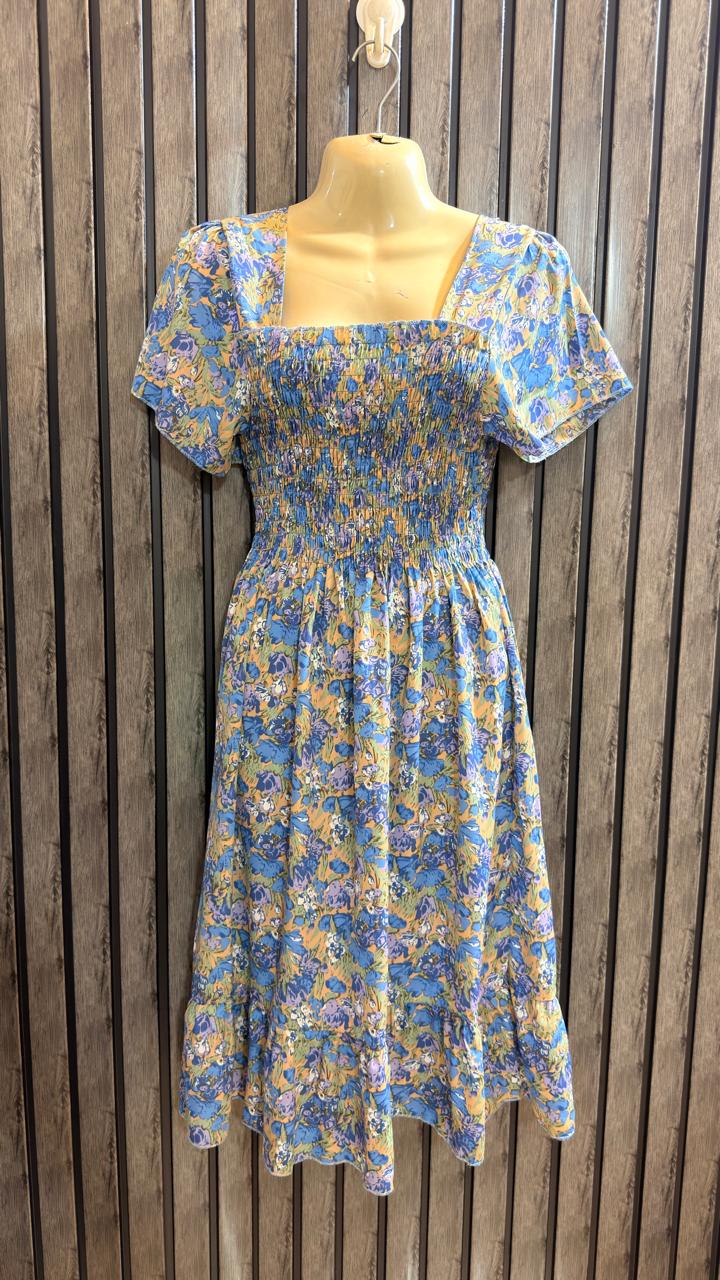 Chest 17  Lenght 39  Fabric Chiffon Ladies Elegant Western Mini Dress