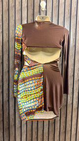 Chest 19  Lenght 28  Fabric Silk Jersey Women’s Trendy Branded Short Party Dress
