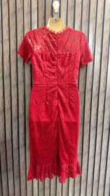 Chest 20  Length 41  Fabric Net Women’s Premium Branded Party Mini Dress