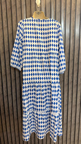 Chest 19  Lenght 52  Fabric silk Classic Western Maxi Dress for Women