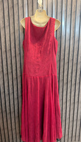 Chest 21  Lenght 54  Fabric silk Women’s Elegant Western Long Maxi