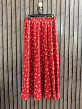 Waist 30  Lenght 37  Fabric silk Ladies Mini Skirt
