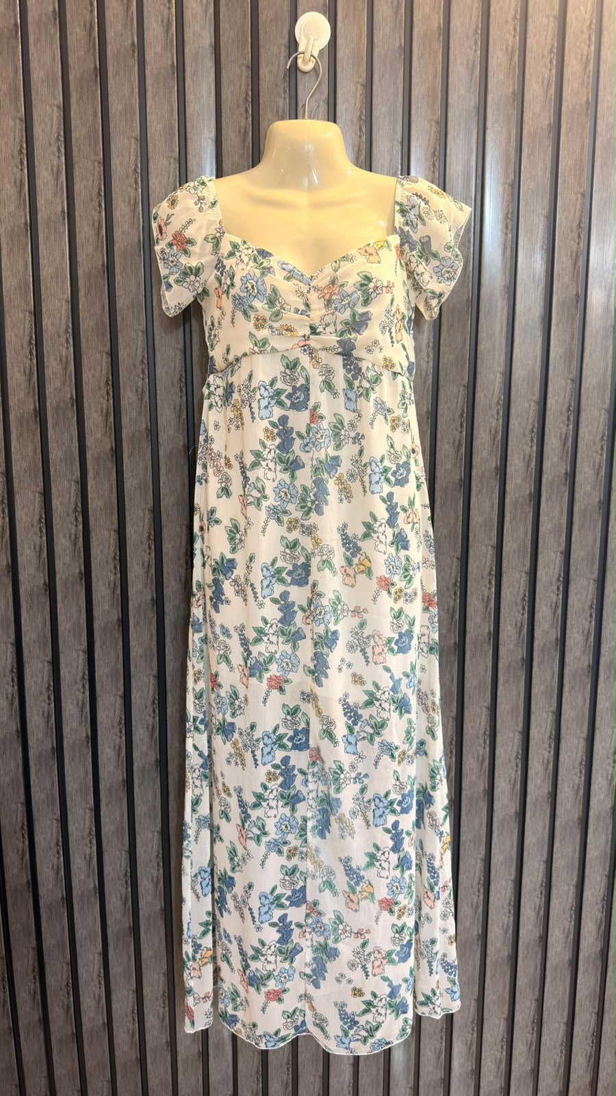 Chest 17  Lenght 49  Fabric chiffon Women’s Long Maxi