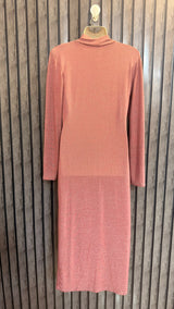 Chest 20  Lenght 49  Fabric silk jersey Chic Western Maxi