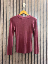 Chest 19  Lenght 23 Women’s Elegant Full Sleeve Winter Top