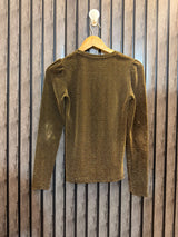 Chest 17  Length 22 Elegant Shimmer Party Top
