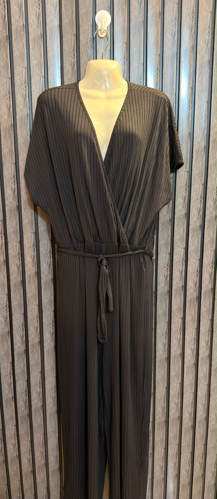 Chest 19  Length 59  Fabric Silk Jersey Luxury Branded Women’s Long Jumpsuit