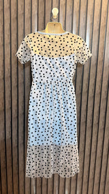 Chest 19  Length 40  Fabric Net Women’s Western Long Dress