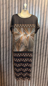 Chest 21  Length 45  Fabric Silk Jersey Women’s Premium Maxi Dress