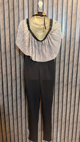 Chest 20  Length 56  Fabric Silk Jersey Women’s Party Wear Jumpsuit