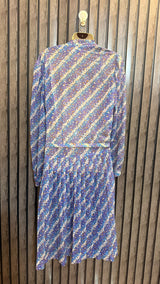 Chest 22  Length 43  Fabric Chiffon Women’s Western Long Maxi Dress