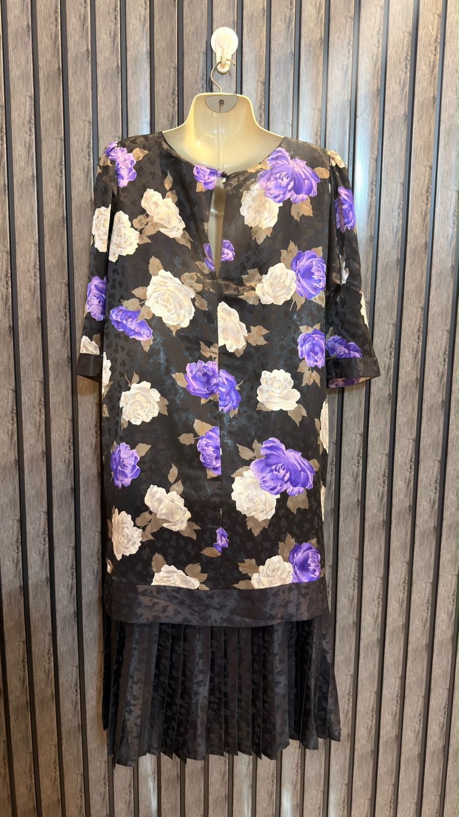 Chest 19  Length 42  Fabric Silk Designer Western Maxi Dress