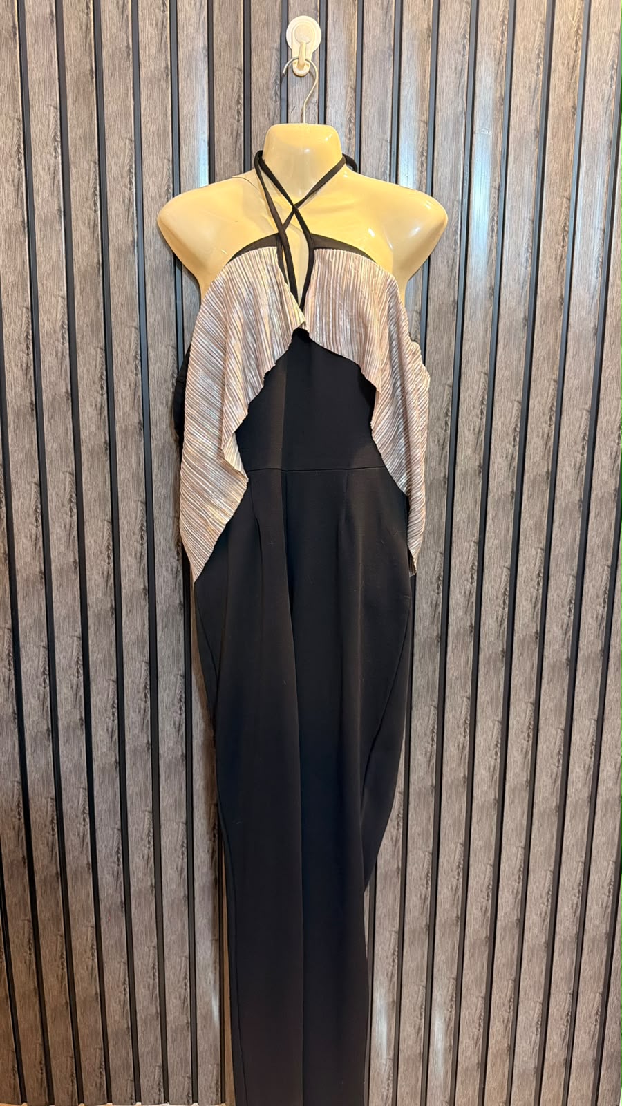 Chest 20  Length 56  Fabric Silk Jersey Women’s Party Wear Jumpsuit