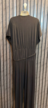 Chest 19  Length 59  Fabric Silk Jersey Luxury Branded Women’s Long Jumpsuit