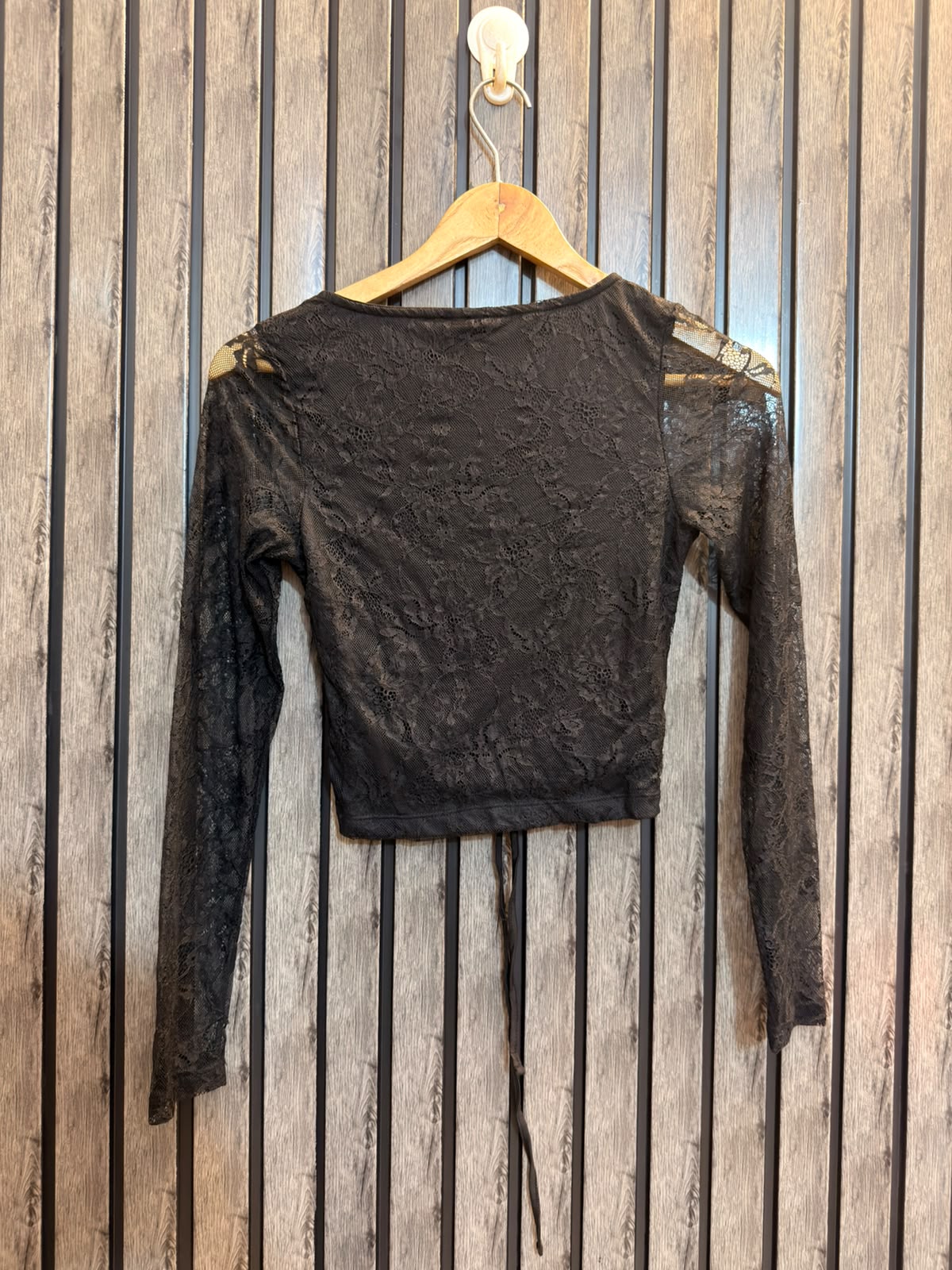 Chest 16  Lenght 16  Fabric net Everyday Fashion Crop Tops