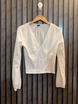 Chest 19  Lenght 19  Fabric rayon Modern Women’s Crop Top Fashion