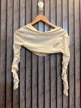 Chest small  Lenght 11  Fabric net Women’s Street Style Crop Tops