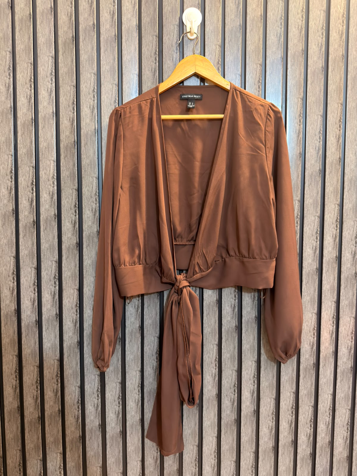 Chest large  Lenght 19  Fabric chiffon Western Branded Women’s Crop Tops