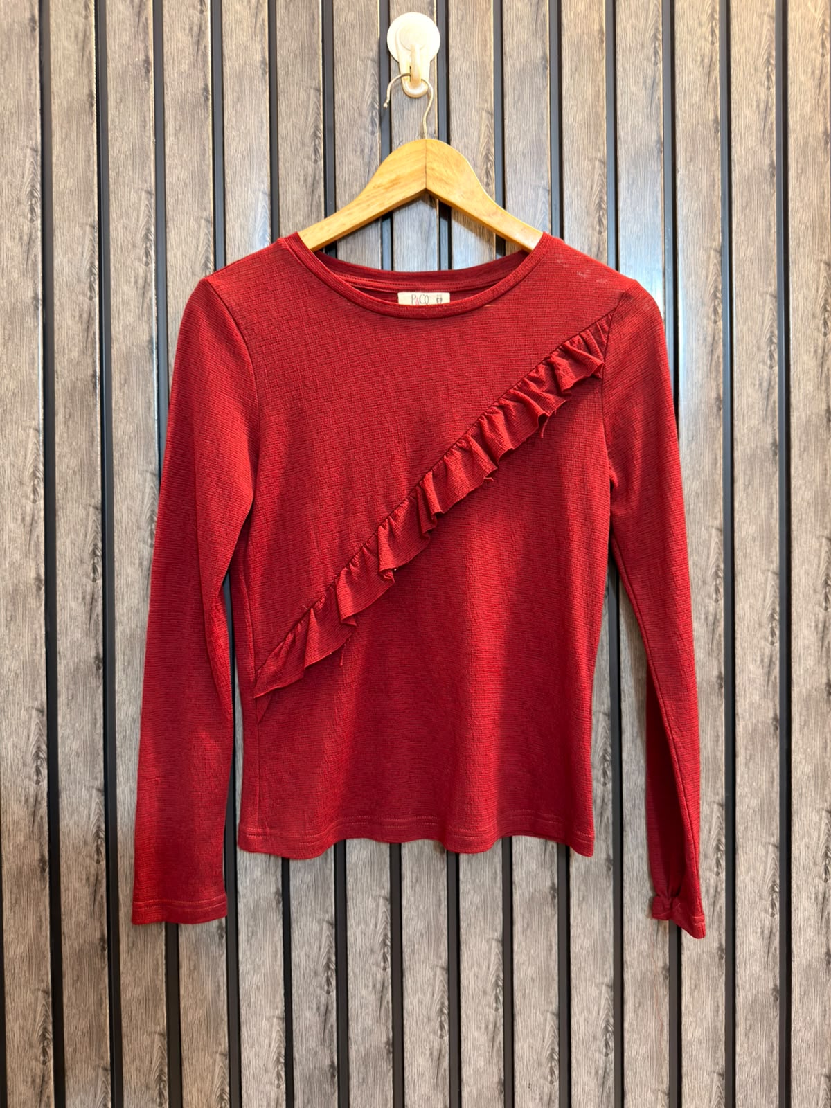 Women’s Everyday Western Top Chest 17  Lenght 21  Fabric silk jersey