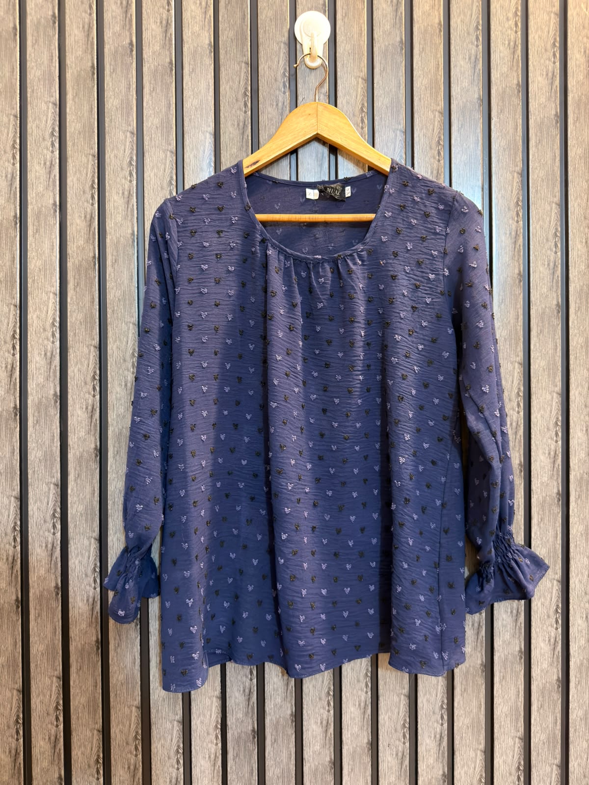Chest 18  Lenght 25  Fabric Georgette Elegant Women’s Full Sleeve Top