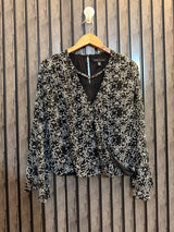 Chest 18  Lenght 21  Fabric chiffon Branded Women’s Western Top