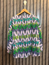 Chest small  Lenght 23  Fabric rayon Luxury Women’s Full Sleeve Top